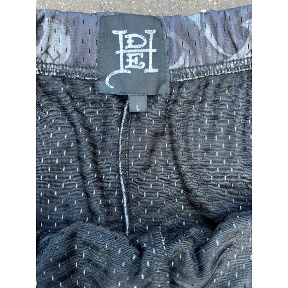 NWT Ed Hardy Panther men's mesh shorts size L - Picture 4 of 4